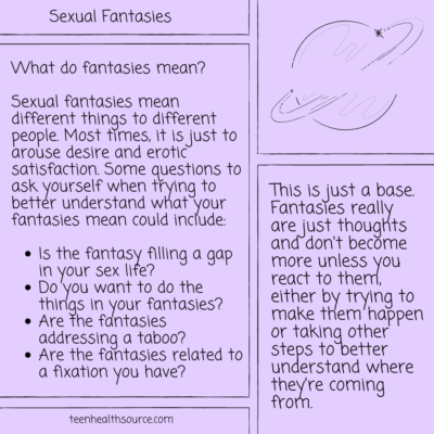An Introduction to Sexual Fantasies (+ Infographics!) - Teen Health