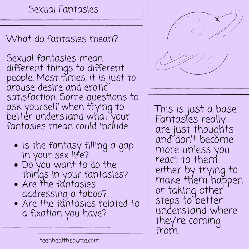 An Introduction to Sexual Fantasies (+ Infographics!) - Teen Health Source